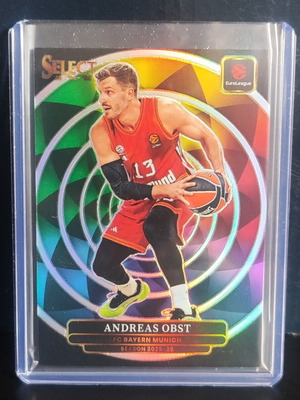 Κάρτα Andreas Obst 2025-26 Panini Select Euroleague ColorWheel SSP σαν καινούργιο