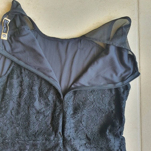 Julia Bergovich lace mini dress like new, black, size S