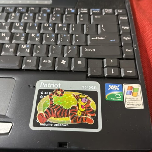 Patriot 3040gr laptop used for parts without charger