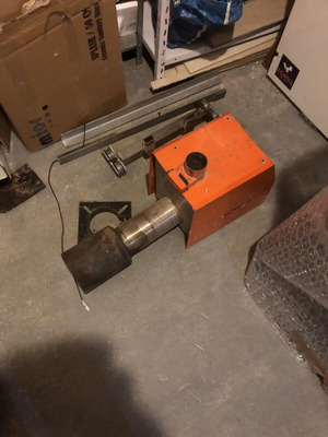 Alpha Pellet burner like new with pellet tank