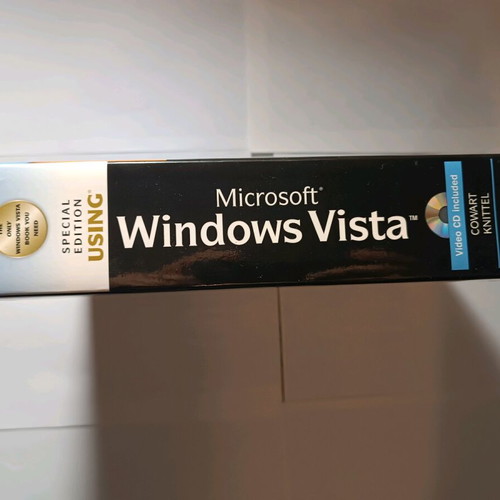 Windows Vista Special Edition Manual like new