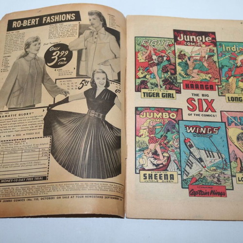 Jumbo Comics Number 151 sept used, Sheena