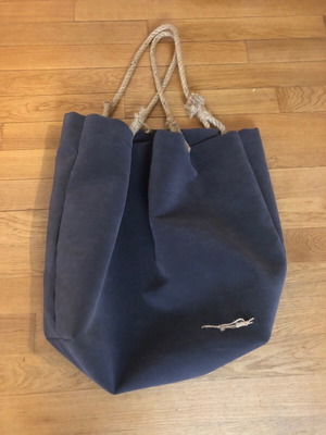 Waverly women's beach bag like new, purple-gray, shoulder style