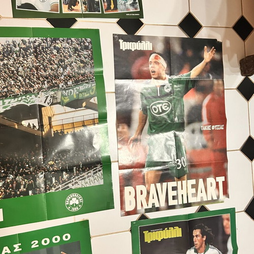 10 Panathinaikos posters from the 2000s, Trifylli magazine