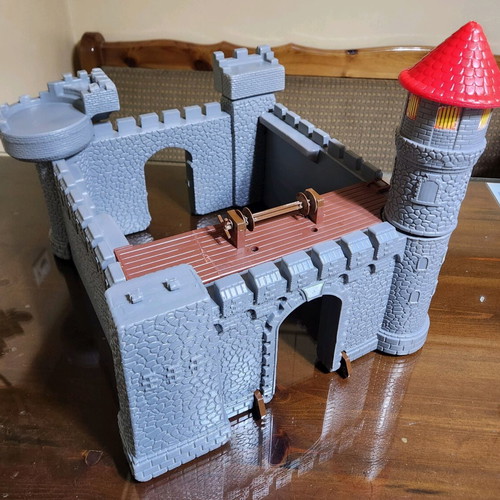 Vintage Knight Castle 6445 used, for collectors and diorama