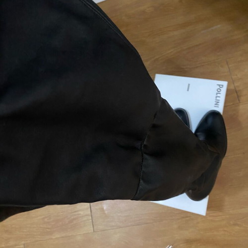 Leather tall boots used, size 37, black