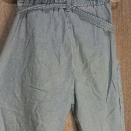 Bershka balloon jeans like new, size S, blue turquoise
