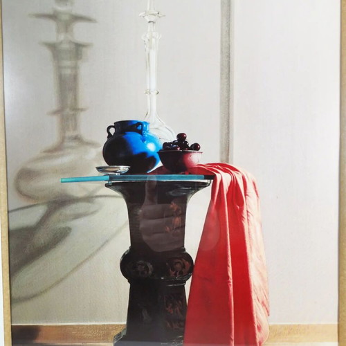 Silk Screen Print by Michalis Makroulakis 1987 used