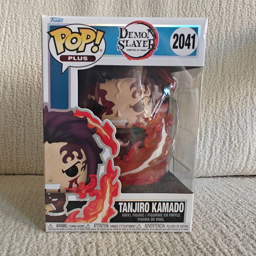 Funko Pop Plus Demon Slayer Tanjiro Kamado #2041 with Protector new