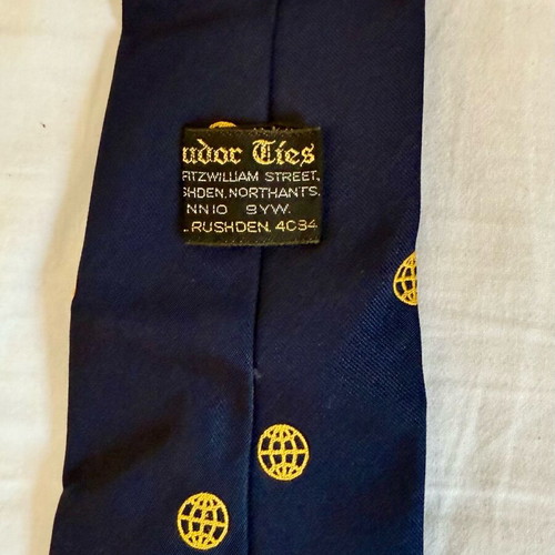 Collectible ties used, set of 3 from international economic conferences