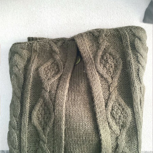 Primark knitted cardigan dark green like new