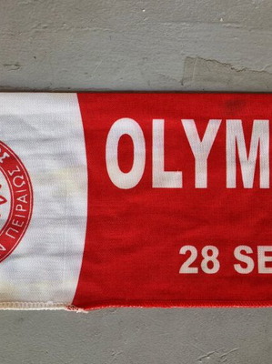 Κασκόλ Ολυμπιακού 2004 μεταχειρισμένο, Λίβερπουλ, επίσημο αντίγραφο