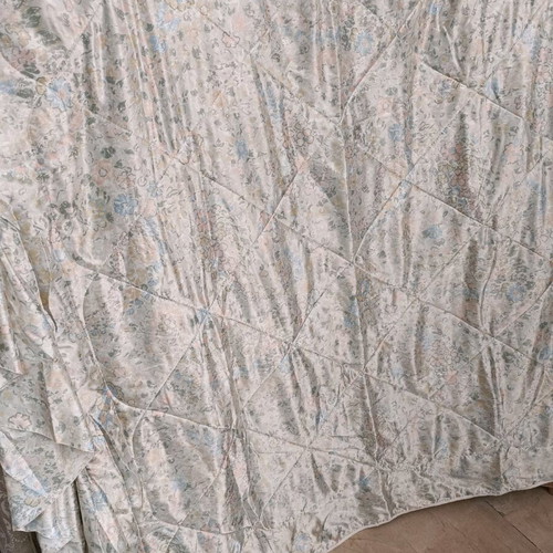 Cotton satin double quilt new with figure pillowcase