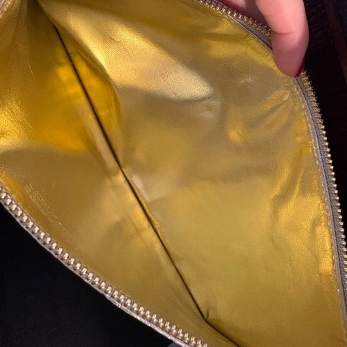 Dsquared2 silver clutch bag like new