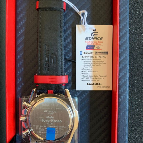 Casio Edifice Scuderia Toro Rosso 2019 Limited Edition new
