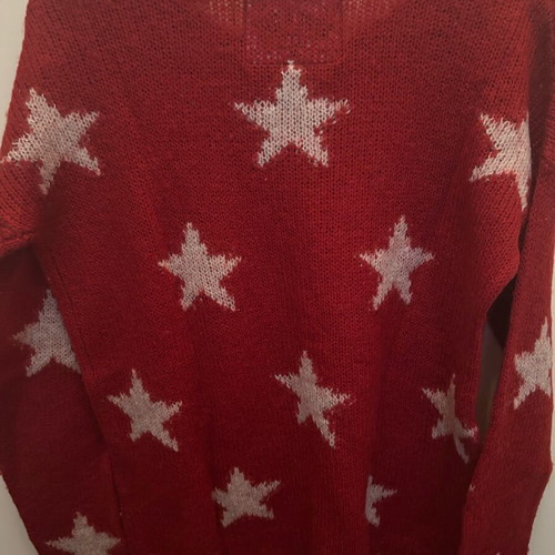 Superdry women's pullover like new, red, size S