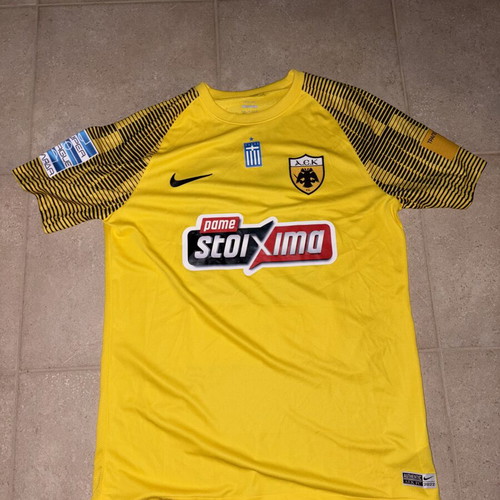 Sidibe matchworn football jersey used, AEK vs OFI 3-0