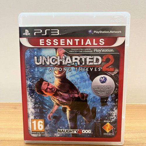 Uncharted 2 Among Thieves PS3 game used, complete with case and booklet