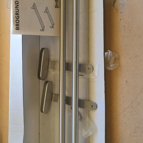 Double stainless steel towel rack for bathroom new IKEA