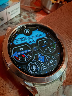 Samsung Galaxy Watch 6 47 като нов с калъф и протекция за екран Ringke