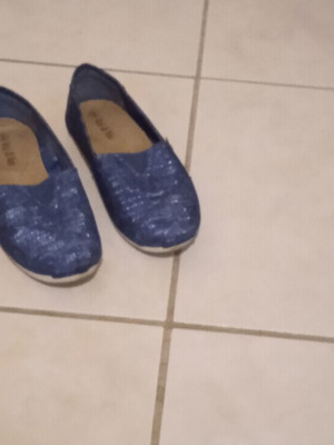 Παπούτσια μπαλαρίνες σαν καινούργια, μέγεθος 38, μπλε υφασμάτινα