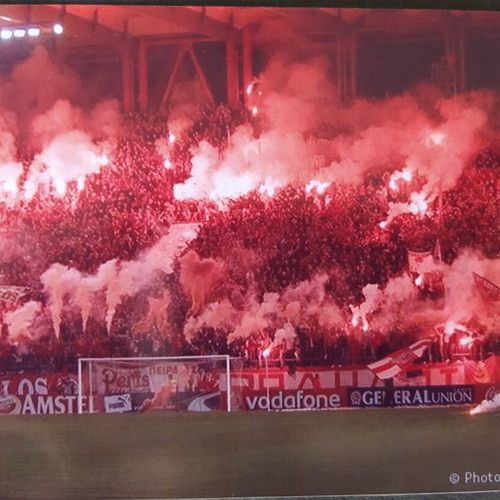 Olympiacos authentic photo like new