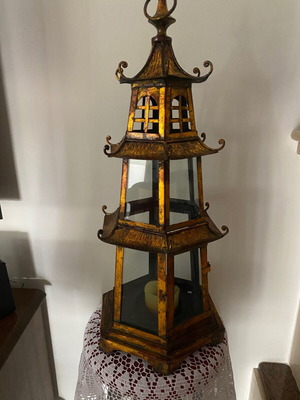Asian Pagoda used, height 0.65 m