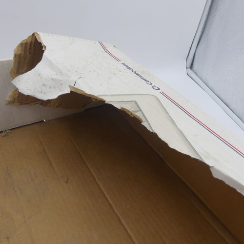 Commodore Amiga 500 keyboard box vintage used torn