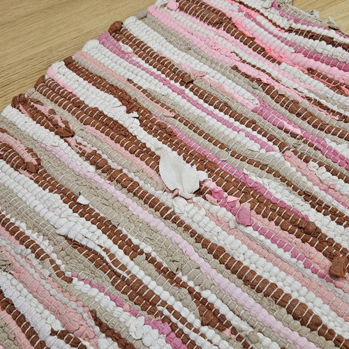 Woven floor rugs x2