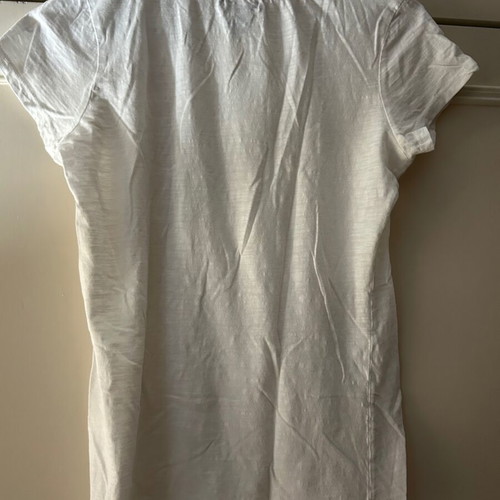 U.S. Polo Assn. women's blouse S like new, white, cotton