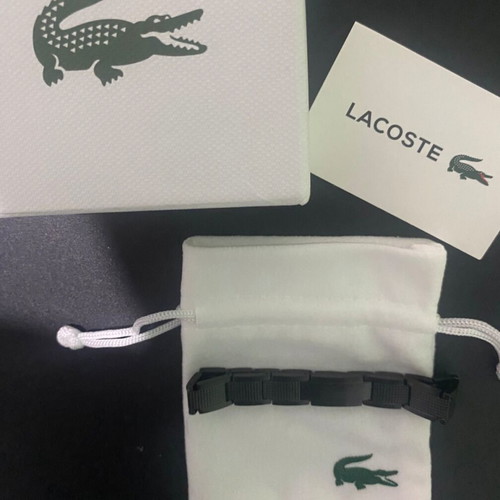 Lacoste chain like new, black