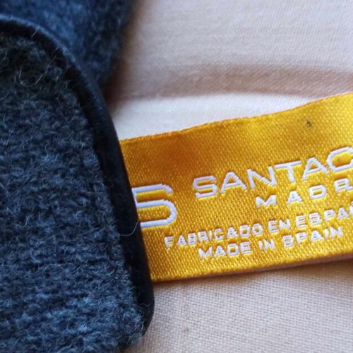 Winter gloves made of cashmere like new, gray