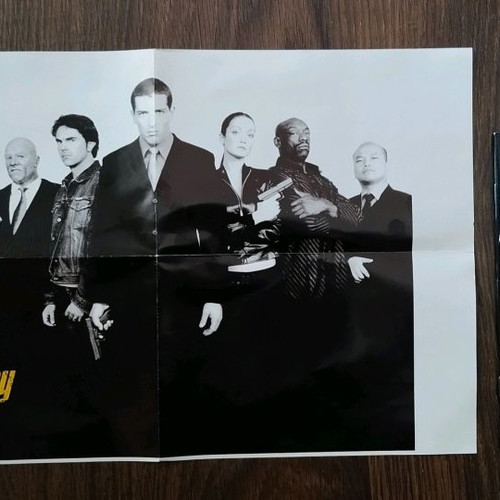 The GetAway PS2 poster, maps and manual used