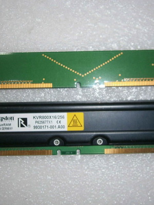 RIMM 2x2GB 800MHz памет Kingston и Samsung употребявана