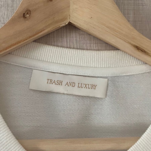 Trash & Luxury dress new, one size, white