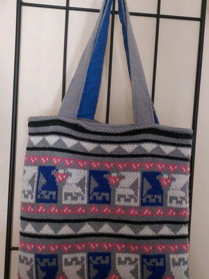 Insight knitted shoulder bag like new