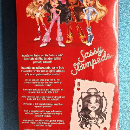 Bratz Sassy Stampede Jade doll with Western Cowgirl outfit, new