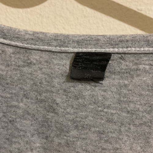 Cotton blouse used, grey, size M