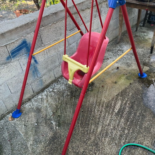Children's swing used, height 1.30m
