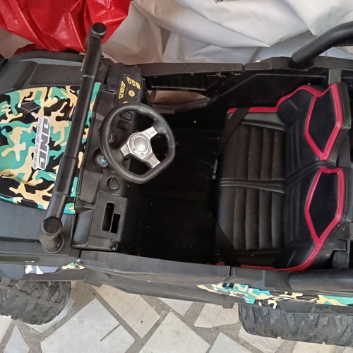Children's car used with battery, charger and remote control