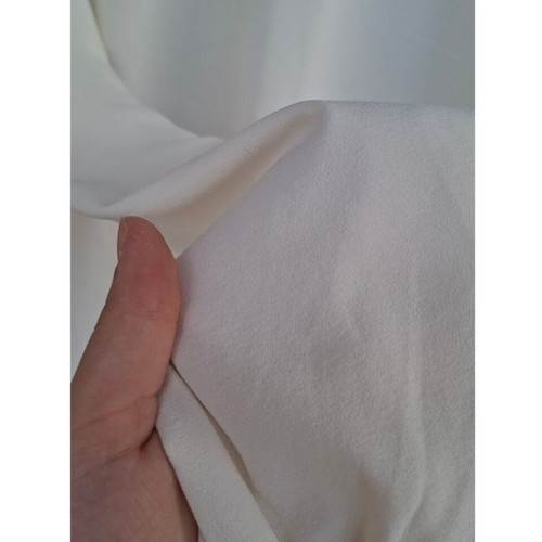 Terranova cream blouse with black Peter Pan collar size M like new