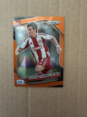 2025-26 Panini FIFA Prizm Rookie Diogo Nascimento card like new Olympiacos