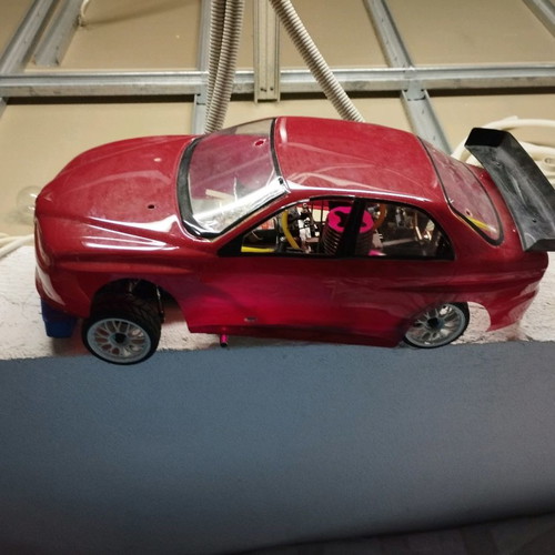 Gas-powered remote control used