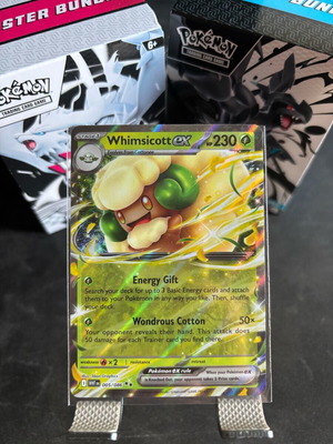 Whimsicott ex (WHT 005) White Flare new in sleeve