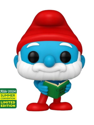 Funko Pop! Animation The Smurfs Papa 1525 Limited Edition like new opened without box