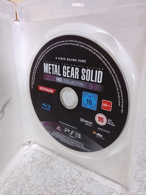 Metal Gear Solid συλλογή PS3 παιχνίδι μεταχειρισμένο, σε άριστη κατάσταση με εγχειρίδιο