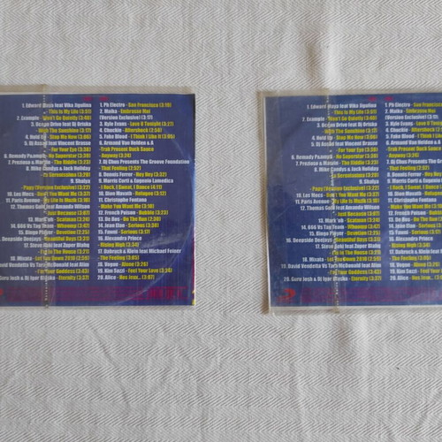 Foreign music CDs used, pack of 3