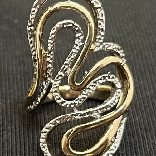 Women's ring No.52 new, silver color