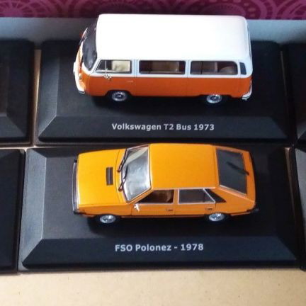 Hachette Unforgettable Cars Collection Model Cars used, scale 1:43