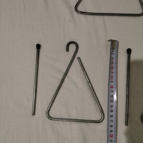 Triangles for carols used, pack